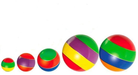 Купить Мячи резиновые (комплект из 5 мячей различного диаметра) в Волгодонске 